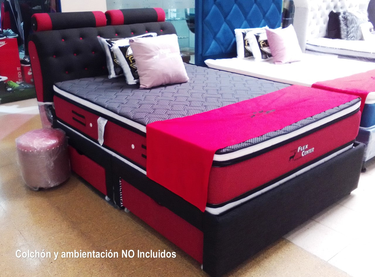 Cama Luxury con Cajones